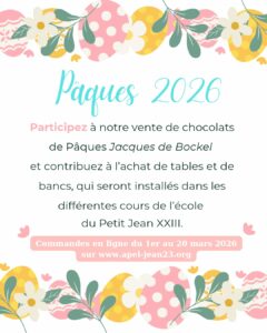 Pâques apel 2026