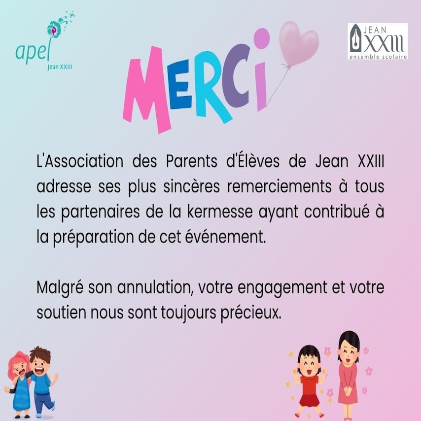 Merci à nos partenaires !